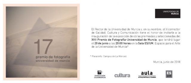 La UMU expone una muestra de las obras premiadas y seleccionadas del XVII Premio de Fotografía - 1, Foto 1