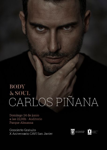 Carlos Piñana presenta en San Javier su espectáculo de música y baile Body & Soul - 1, Foto 1