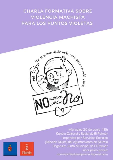 El Palmar se convierte en la primera pedanía de Murcia en instalar puntos violetas - 2, Foto 2