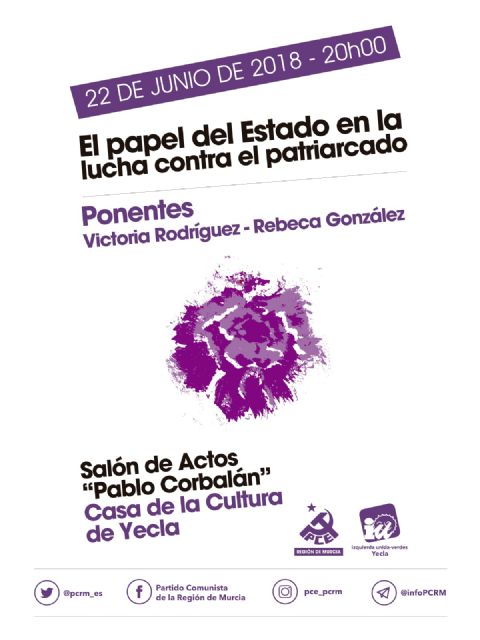 El PCE e IU-Verdes de Yecla realizan una charla sobre feminismo - 1, Foto 1