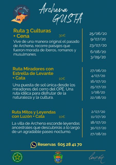 'Archena Gusta', el proyecto que fusiona la mejor gastronomía local con los rincones más encantadores del municipio de Archena - 2, Foto 2