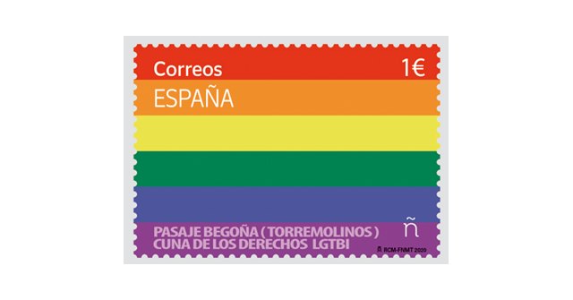Correos celebra el Día del Orgullo con la emisión de su primer sello LGTBI