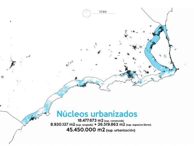Las playas de la Región acogen en verano a siete residentes por metro de costa, cifran profesores de la Politécnica - 1, Foto 1