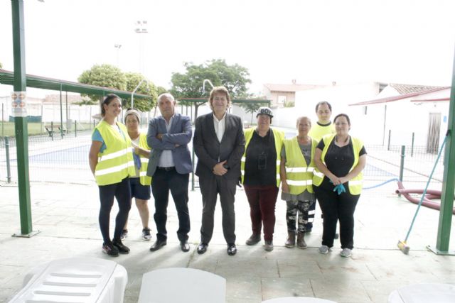 Todo a punto para la apertura de las piscinas municipales de Aldea del Rey - 1, Foto 1