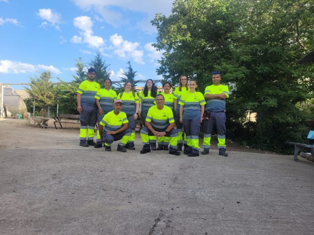 El Programa Experiencial Mejora de la Escena Urbana de Bullas inicia sus labores en el Salto del Usero - 2, Foto 2