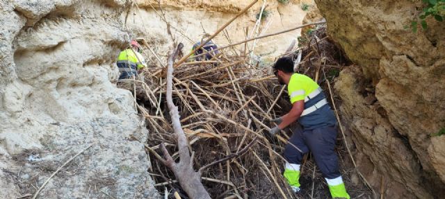 El Programa Experiencial Mejora de la Escena Urbana de Bullas inicia sus labores en el Salto del Usero - 4, Foto 4