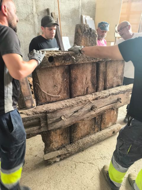 El Programa Experiencial Mejora de la Escena Urbana de Bullas inicia sus labores en el Salto del Usero - 5, Foto 5