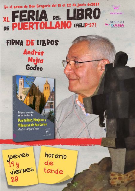 Hoy se firman en la caseta del Grupo Oretania y Lo Que Te Da La Gana: Eloísa Pardo, Nieves Fernández, y Andrés Mejía Godeo - 2, Foto 2