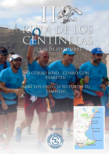 La III Ruta de los Centinelas recorrerá desde Cartagena a Torrevieja en solidaridad con la diabetes - 3, Foto 3