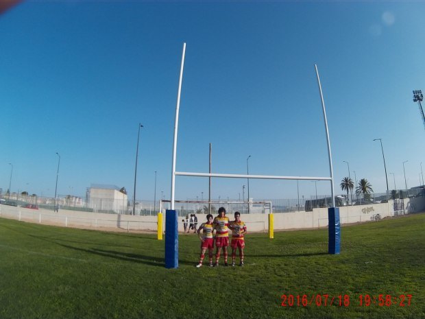 El Club Rugby Totana cede a tres de sus jugadores para un partido internacional, Foto 1