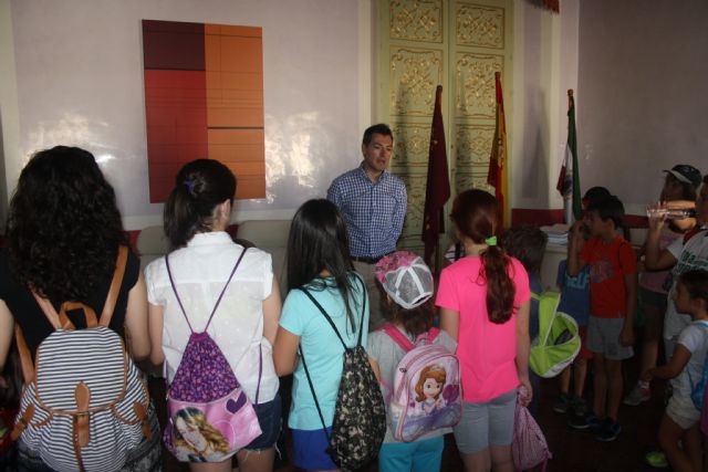 Los niños de la Escuela Municipal de Verano visitan el Ayuntamiento - 5, Foto 5