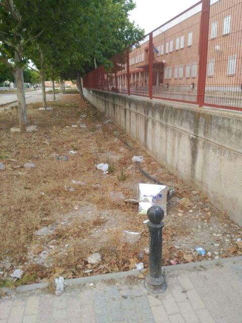Izquierda Unida-Verdes Alcantarilla denuncia el estado de suciedad y abandono en el que se encuentra el municipio - 3, Foto 3
