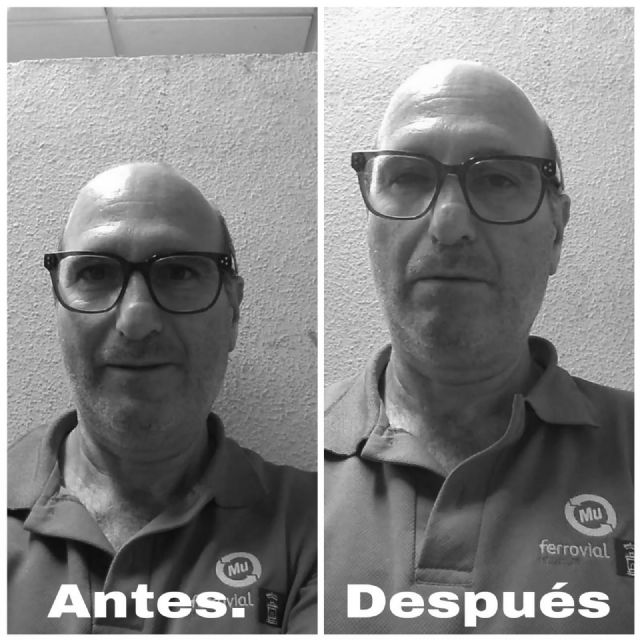 Trabajadores de la recogida de basuras se fotografían antes y después del turno de noche para visibilizar su labor - 1, Foto 1