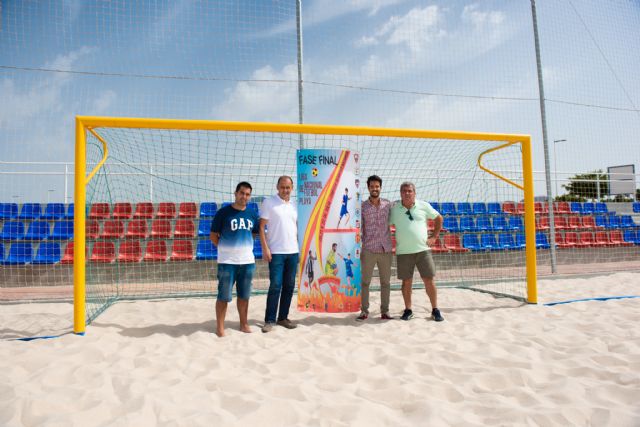Mazarrn acoge este fin de semana la fase final de Liga Nacional de ftbol playa, Foto 1