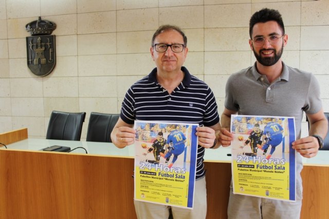 Las 24 Horas de Fútbol Sala se celebrarán los días 27 y 28 de julio en el Pabellón de Deportes “Manolo Ibáñez” dentro del programa de fiestas patronales, Foto 1