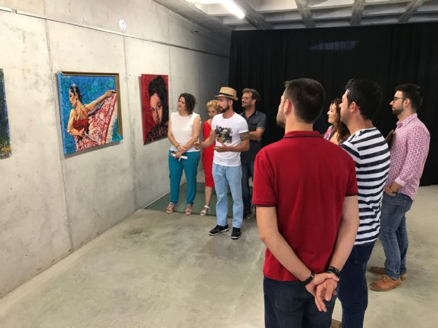 El pintor Pedro Juan Rabal hace un recorrido por «La Mujer y el Flamenco» - 5, Foto 5