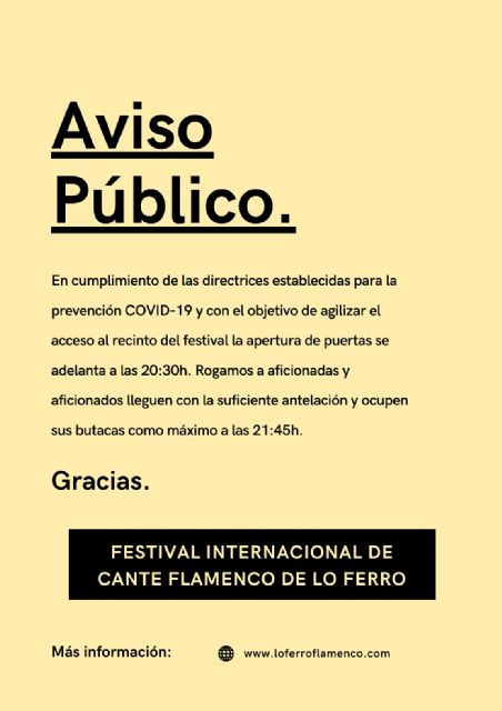 La gala solidaria en homenaje al Tío Juan Rita abre el XLI Festival de Lo Ferro - 1, Foto 1