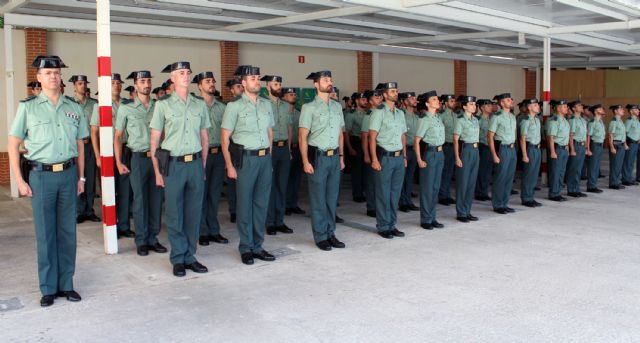 La Guardia Civil incorpora 97 nuevos efectivos a la Región de Murcia, 2 de ellos al puesto de Totana - 1, Foto 1
