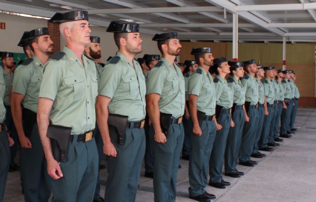 La Guardia Civil incorpora 97 nuevos efectivos a la Región de Murcia, 2 de ellos al puesto de Totana - 3, Foto 3