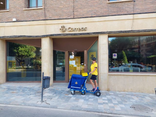 Correos inicia una prueba piloto con un carro de reparto asistido en Lorca - 1, Foto 1