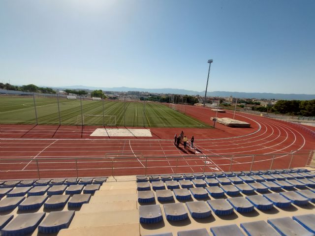 Renovada la pista de atletismo del polideportivo Manuel Ruiz Pérez de Alcantarilla - 4, Foto 4
