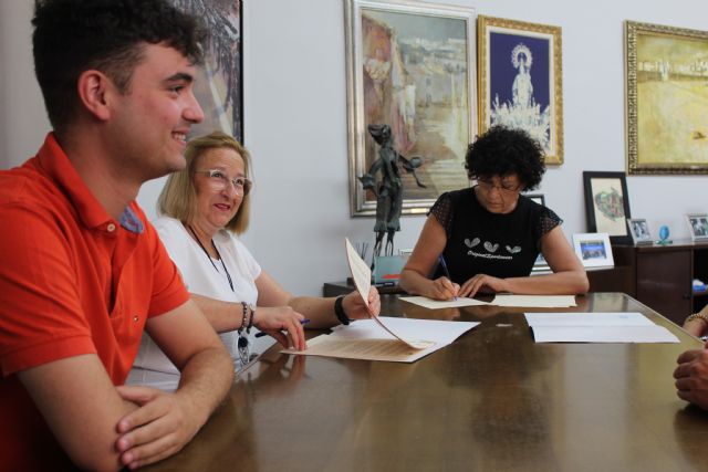 El Ayuntamiento de Puerto Lumbreras renueva el convenio de colaboración con el Cabildo de Cofradías Pasionarias de la Semana Santa del municipio - 4, Foto 4