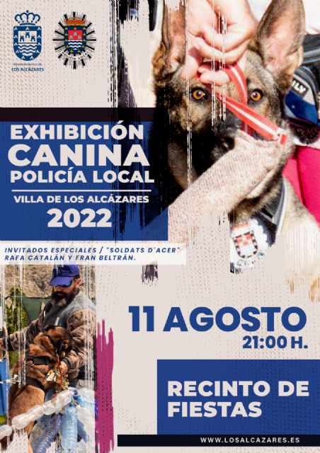 Las mejores unidades caninas de la región se darán cita en Los Alcázares el próximo 11 de agosto - 1, Foto 1