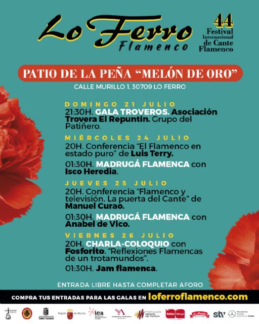 Lo Ferro capital mundial del flamenco con la celebración de la 44ª edición de su festival - 2, Foto 2