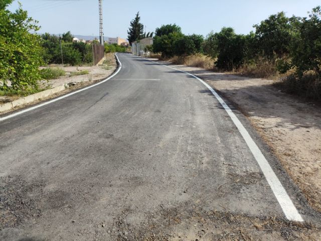 El Ayuntamiento refuerza el firme del Camino Huerto de los Naranjos en Javalí Nuevo con una inversión de más de 16.000 euros - 4, Foto 4