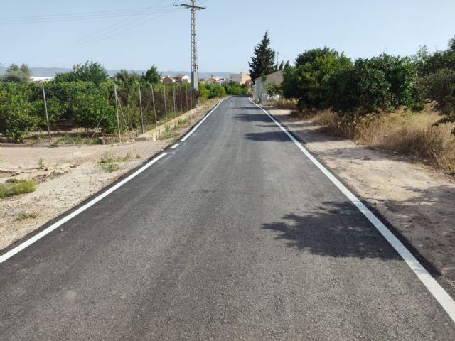 El Ayuntamiento refuerza el firme del Camino Huerto de los Naranjos en Javalí Nuevo con una inversión de más de 16.000 euros - 1, Foto 1