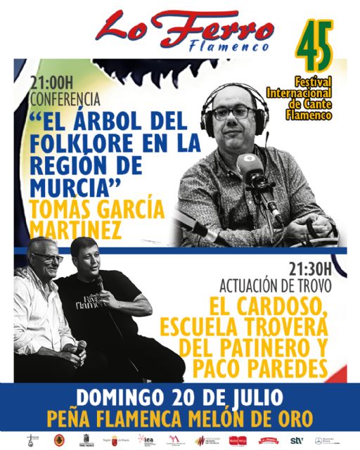 El trovo y la cultura popular preámbulo de lujo de la 45° edición del Festival Internacional de Cante Flamenco de Lo Ferro - 1, Foto 1