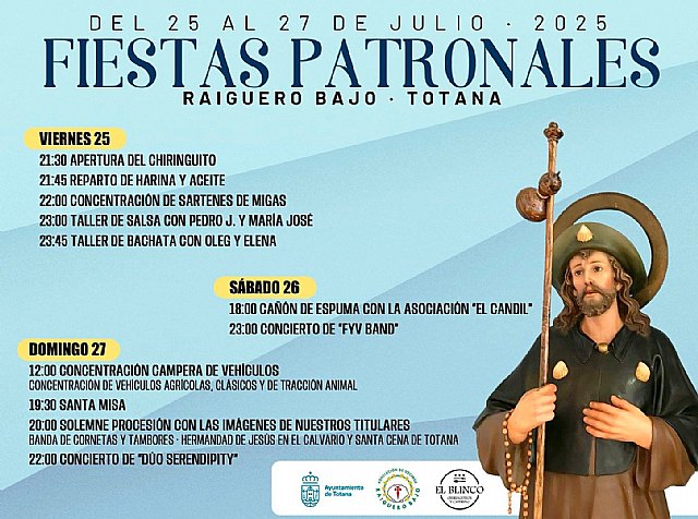 Fiestas Patronales del Raiguero Bajo 2025, Foto 1