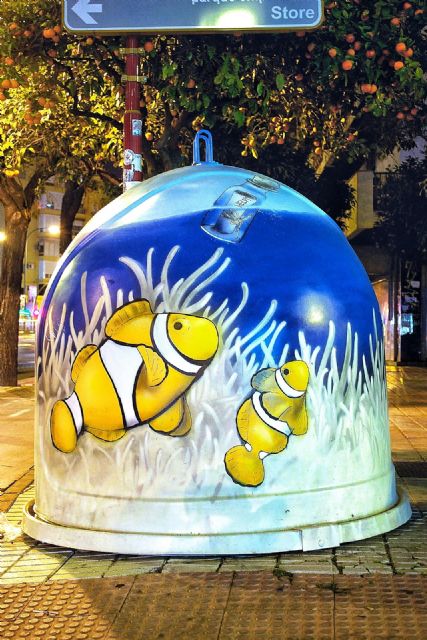 El PSOE propone la customización de los contenedores de recogida de residuos del centro histórico y barrios altos de Lorca - 4, Foto 4