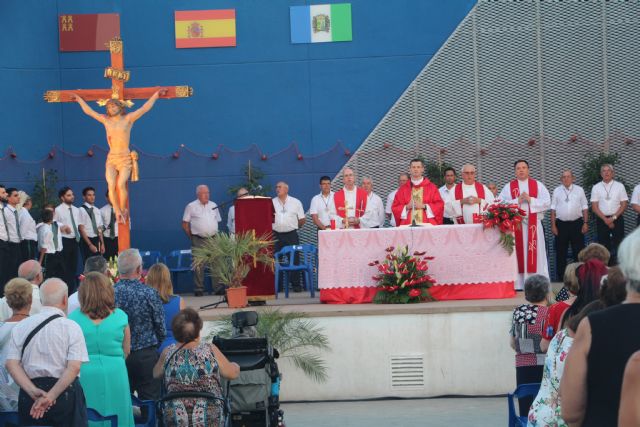Cientos de personas en la misa en honor al Cristo del Mar Menor - 2, Foto 2