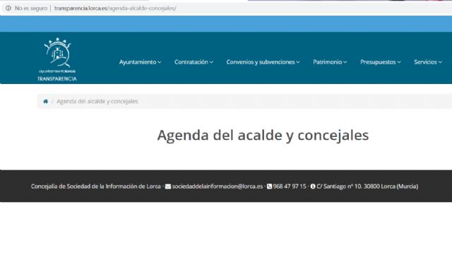 IU-Verdes pide más transparencia en el Ayuntamiento de Lorca - 1, Foto 1