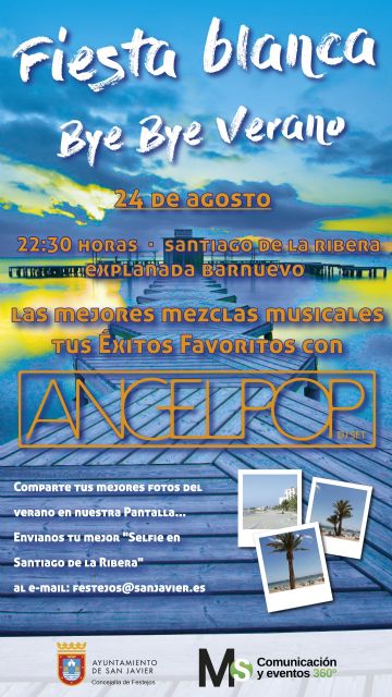 Santiago de la Ribera despide el verano con una Fiesta Blanca - 2, Foto 2