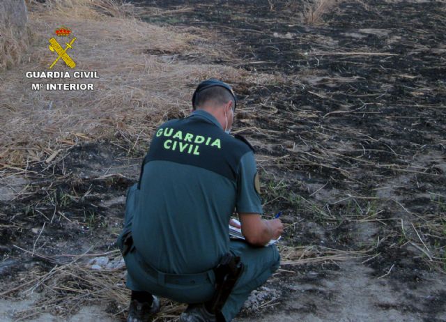 La Guardia Civil investiga a dos personas por un incendio forestal ocurrido en Blanca - 4, Foto 4
