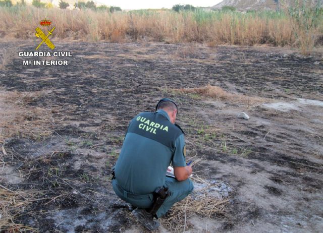 La Guardia Civil investiga a dos personas por un incendio forestal ocurrido en Blanca - 5, Foto 5