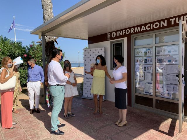 La bandera de Turismo Seguro ondea en las playas de San Javier y San Pedro del Pinatar - 5, Foto 5