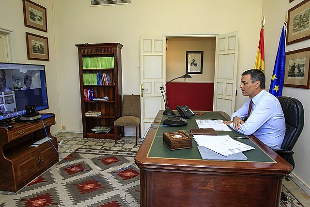 Pedro Sánchez preside una nueva reunión del Comité de Seguimiento del Coronavirus - 1, Foto 1