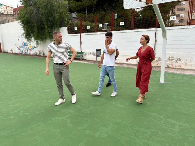El Ayuntamiento de Murcia renueva la pista polideportiva del CEIP San Pablo para garantizar la seguridad y el uso escolar y deportivo - 3, Foto 3