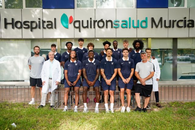 El Hospital Quirónsalud Murcia revisa la salud de la plantilla del UCAM Murcia CB antes del inicio liguero - 1, Foto 1