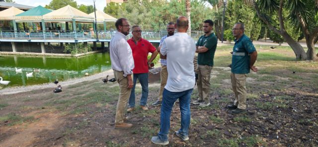 Lagos y fuentes del municipio se someten a un tratamiento de limpieza en profundidad para garantizar las condiciones higiénico sanitarias de su agua - 2, Foto 2