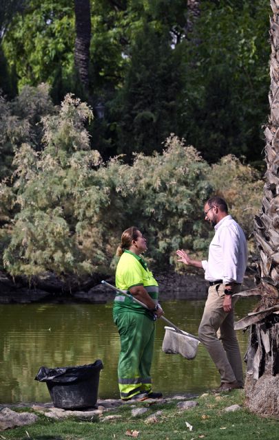 Lagos y fuentes del municipio se someten a un tratamiento de limpieza en profundidad para garantizar las condiciones higiénico sanitarias de su agua - 3, Foto 3