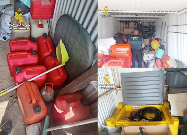 La Guardia Civil se incauta de m�s de mil litros de gasolina almacenados irregularmente por una empresa dedicada al alquiler de embarcaciones y motos acu�ticas, Foto 6