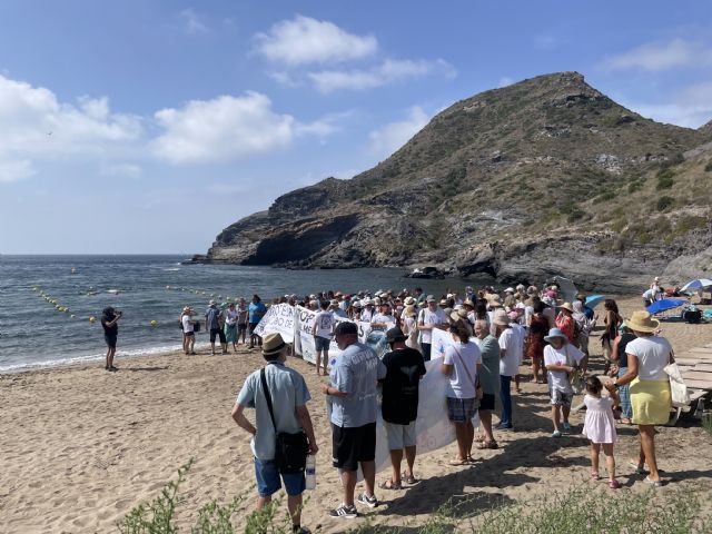 Protesta por una solución definitiva para las aguas residuales de La Manga y Sur del Mar Menor - 2, Foto 2