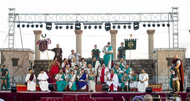El alcalde inauguró el campamento festero y asistió a las celebraciones de Carthagineses y Romanos - 5, Foto 5