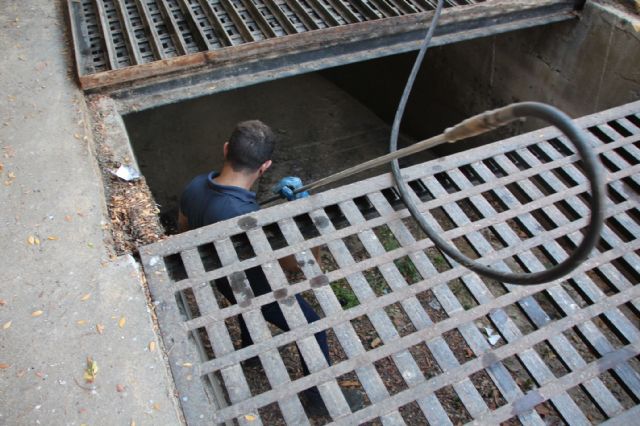 El Ayuntamiento limpia diversas zonas inundables ante la gota fra, Foto 3