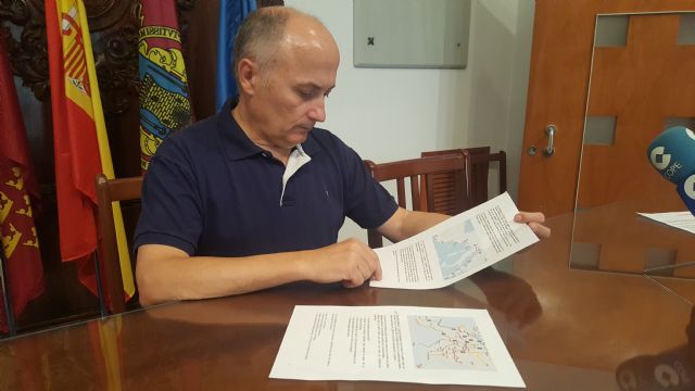 Antonio Meca presentará en el pleno de septiembre una moción para incluir a Lorca en la red europea Eurovelo ruta mediterránea - 1, Foto 1