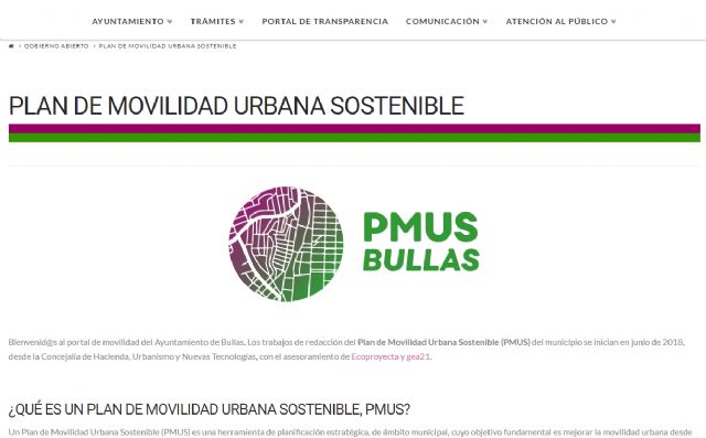 El Ayuntamiento de Bullas abre el portal de la movilidad y se une a la Semana Europea de la Movilidad 2018 ¡Combina y muévete! en el marco del PMUS del municipio - 1, Foto 1